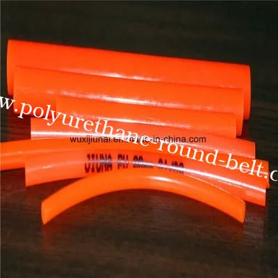 Orange Smooth Polyurethane Round Belt PU Round Belt SGS ISO9001: 2008 Certified Diameter 2-20mm