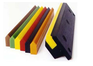 10*50MM 65A Solvent Resistant PU Polyurethane Flat Screen Printing Squeegee Blade